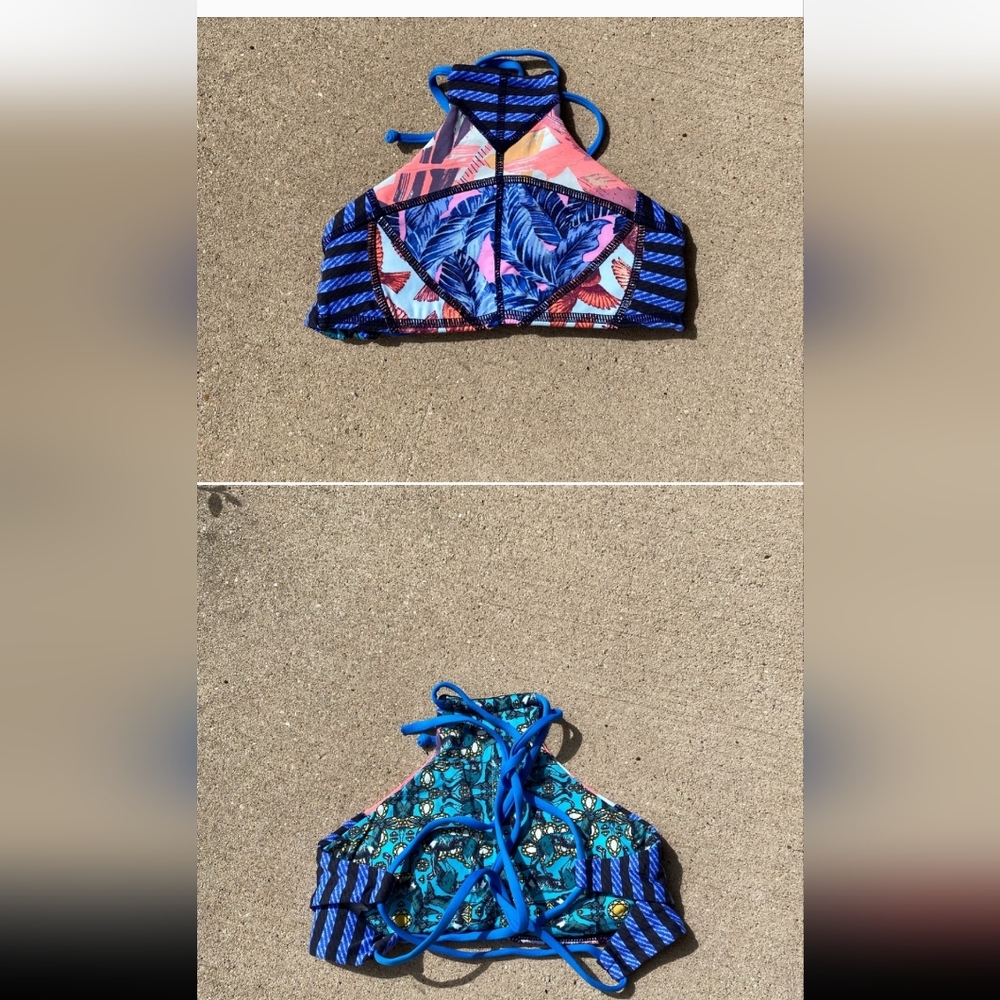 Maaji reversible top only in XS but fits girl 7-10
